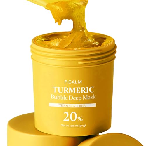 P.CALM Turmeric Bubble Deep Mask 90g