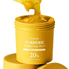 P.CALM Turmeric Bubble Deep Mask 90g